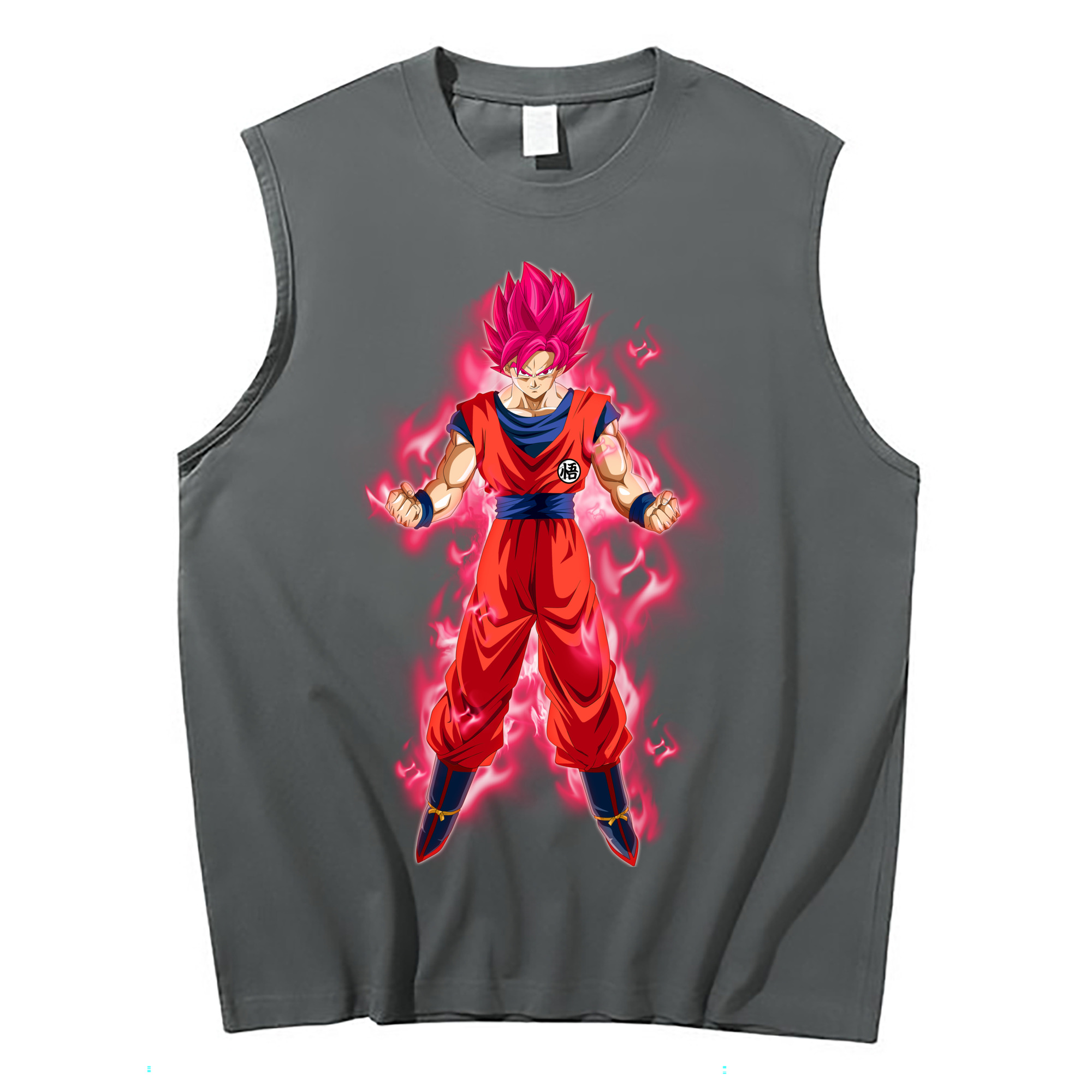 （画像用） ドラゴンボール 孫 悟飯（そんごはん）DRAGON BALL Son Gohan コットン100％タンクトップ（フロントプリント）